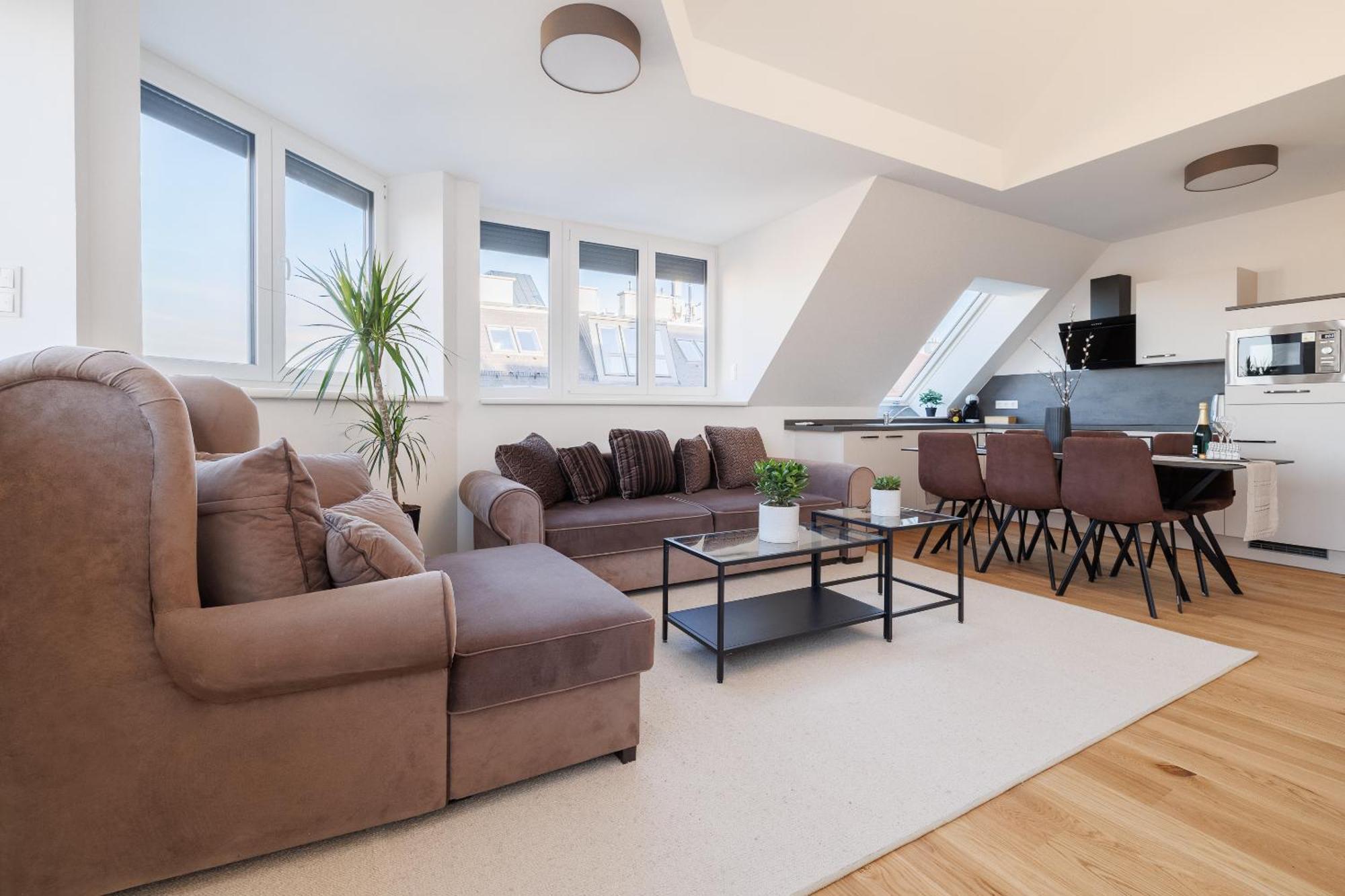 Symphony Apartments 40 - Modern Loft With Terrace And Grill In Central Location Vienna Exterior photo