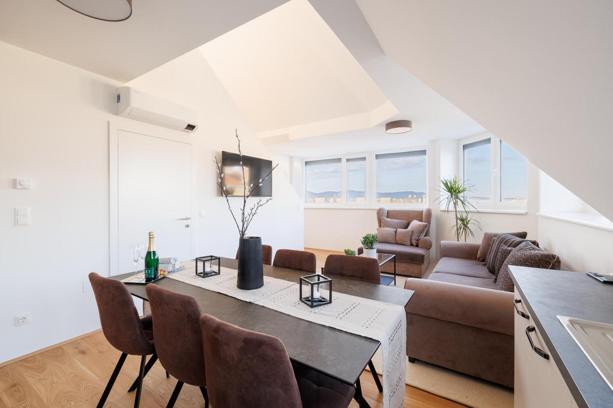 Symphony Apartments 40 - Modern Loft With Terrace And Grill In Central Location Vienna Exterior photo
