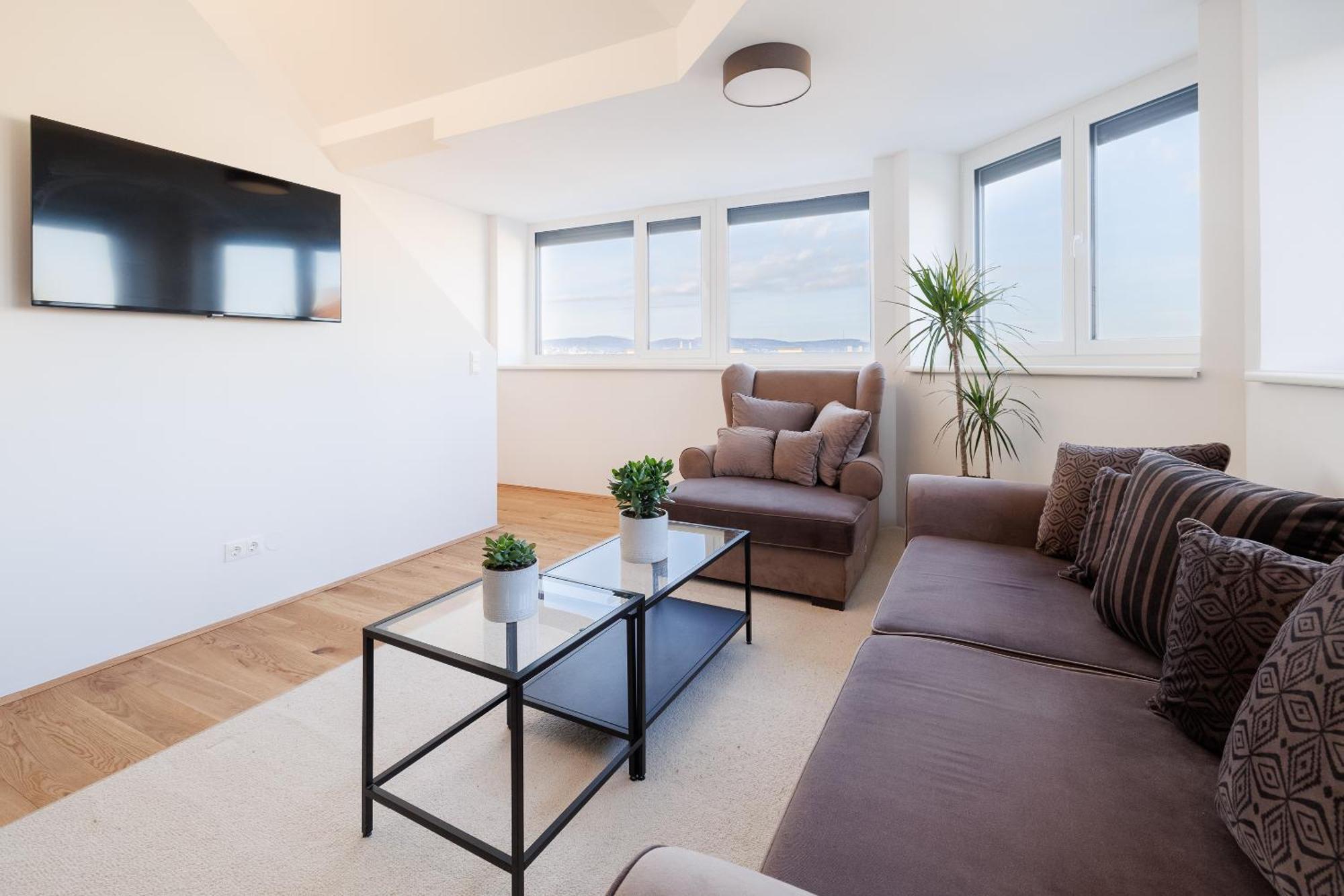 Symphony Apartments 40 - Modern Loft With Terrace And Grill In Central Location Vienna Exterior photo